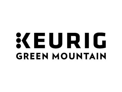 Keurig logo in navy
